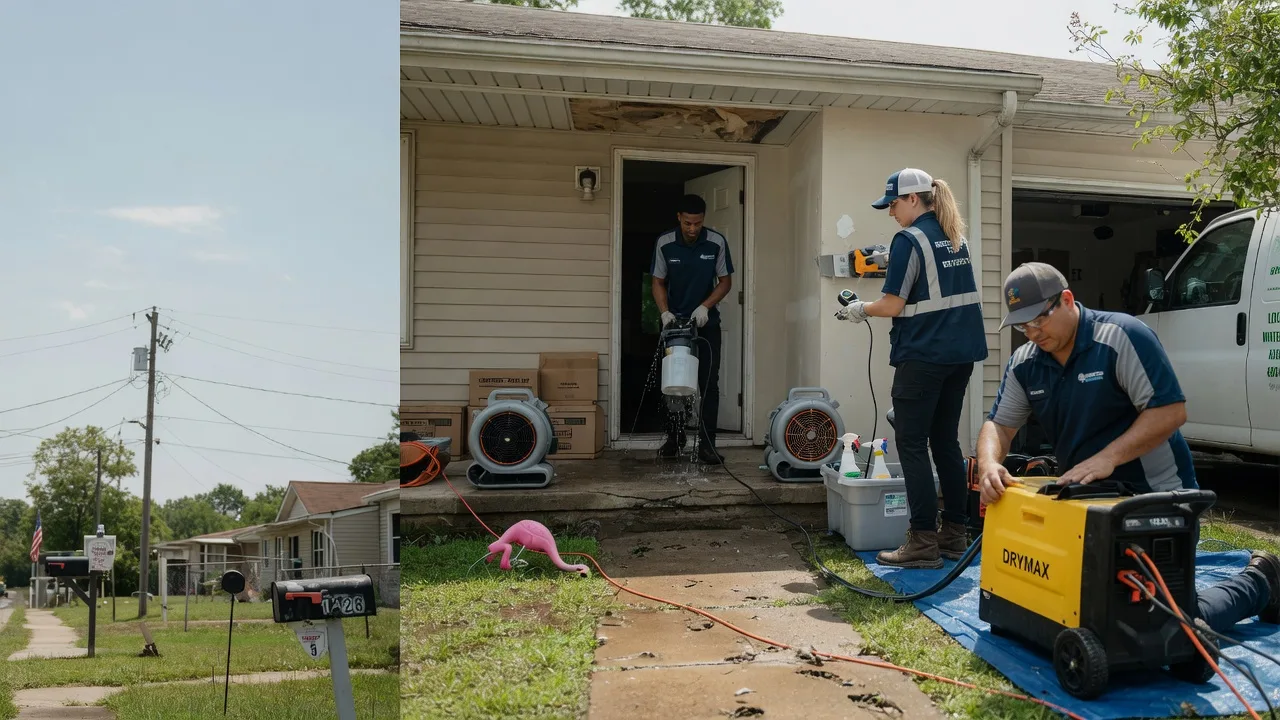Storm Damage Water Removal in Carpenter, IA near me